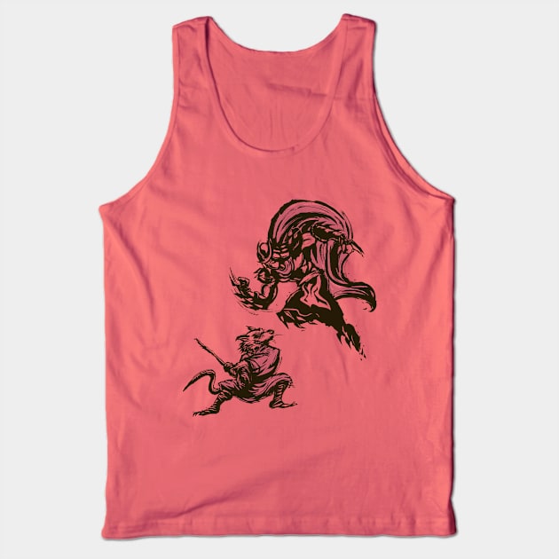 Ancient Duel Tank Top by djkopet